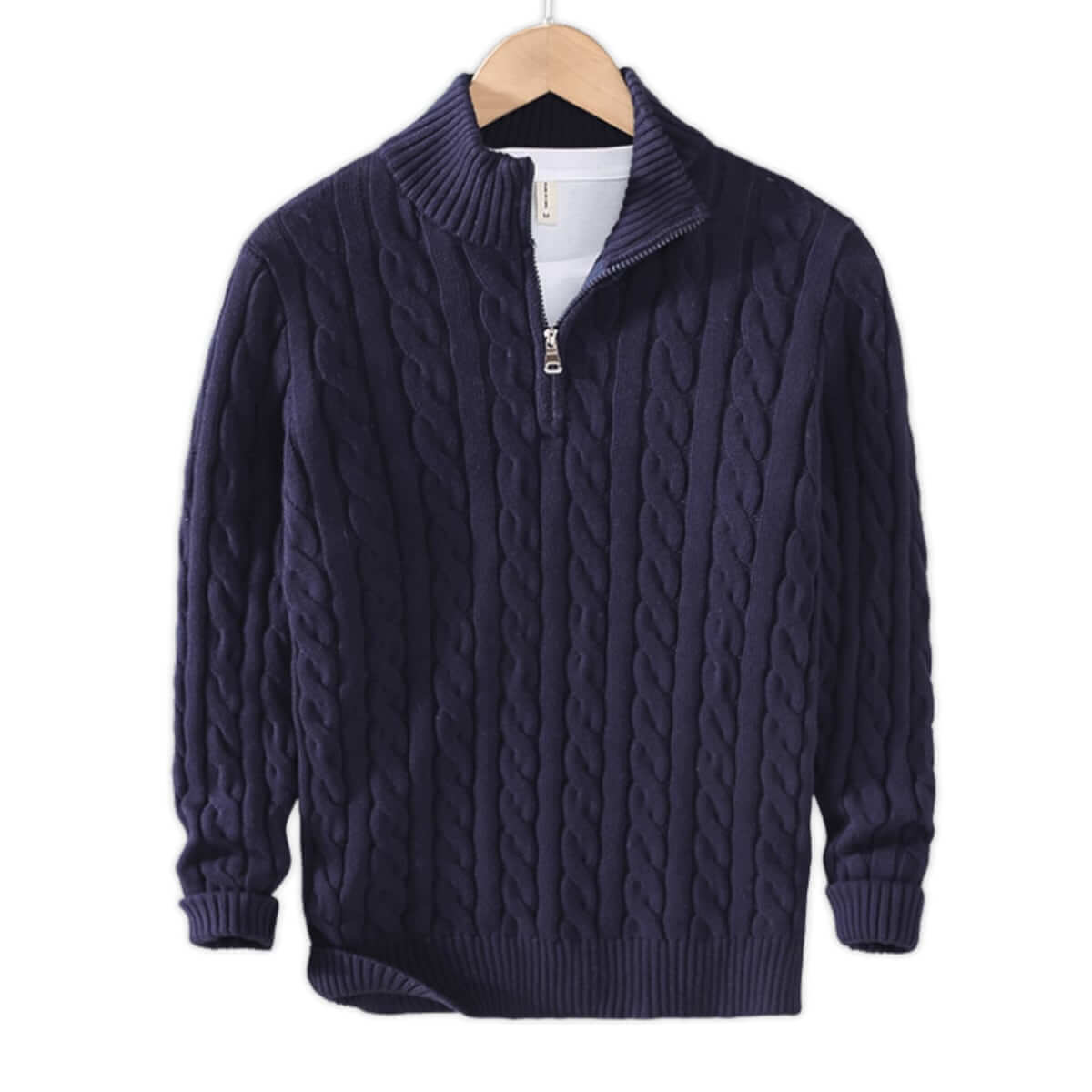 Noah™ | Casual Zip Neck Knit